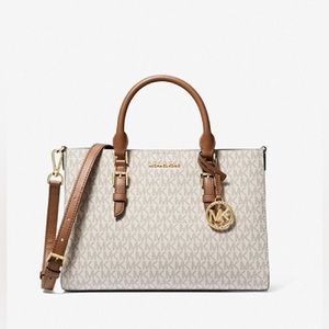 Michael Kors Authentic 2 in 1 Leather Satchel